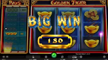 Golden Tiger slot screenshot 3