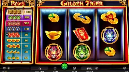 Golden Tiger slot screenshot 1