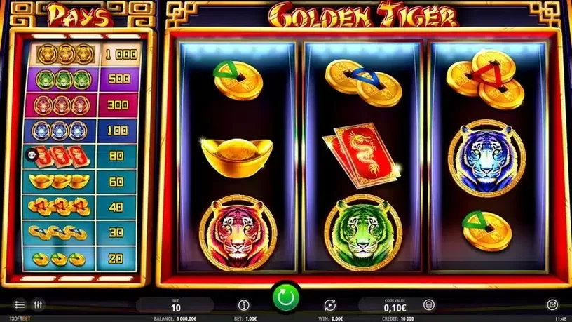 Golden Tiger slot screenshot 1