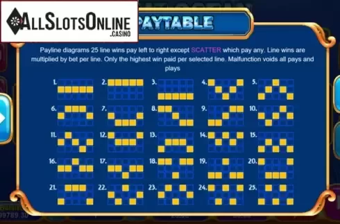 Paylines. Great Ocean (Triple Profits Games) from Triple Profits Games