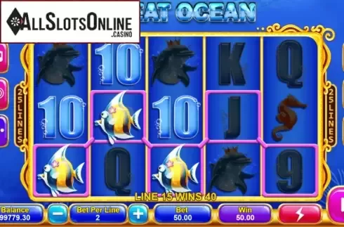 Win Screen 1. Great Ocean (Triple Profits Games) from Triple Profits Games