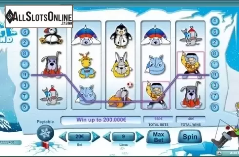 Screen 4. Ice Land from NeoGames