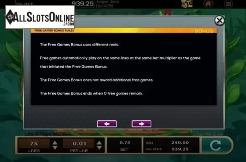 info 3. Jungle Jack from High 5 Games