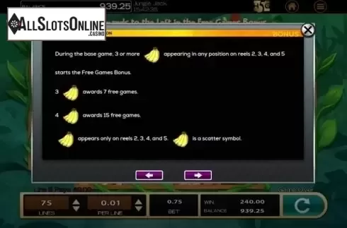 Info 1. Jungle Jack from High 5 Games