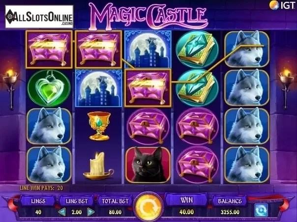Screen 2. Magic Castle from IGT