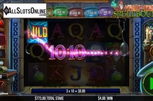 Win Screen 1. Magic Merlin: Spellbound from Storm Gaming