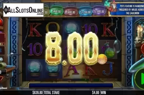 Win Screen 5. Magic Merlin: Spellbound from Storm Gaming