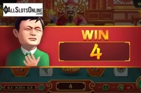 Win Screen. Mahjong King (Dream Tech) from Dream Tech