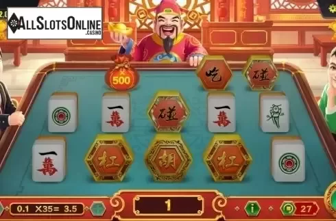 Win Screen. Mahjong King (Dream Tech) from Dream Tech