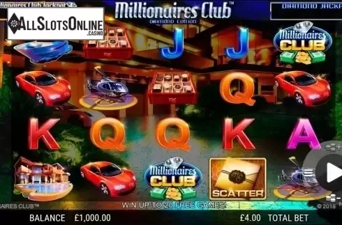 Main game. Millionaires Club Diamond Edition from NextGen