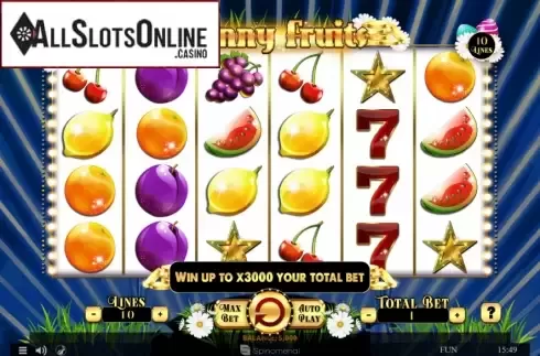 Reel Screen. Penny Fruits Easter Edition from Spinomenal