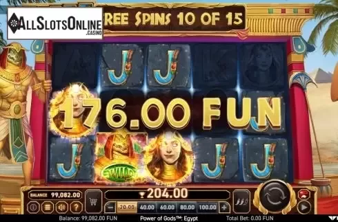 Sobek Free Spins. Power of Gods: Egypt from Wazdan