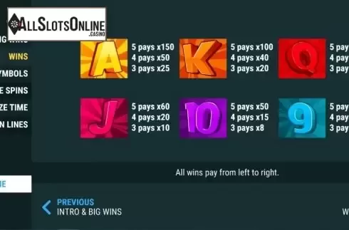 info2. Prize Time Slots from Slot Factory