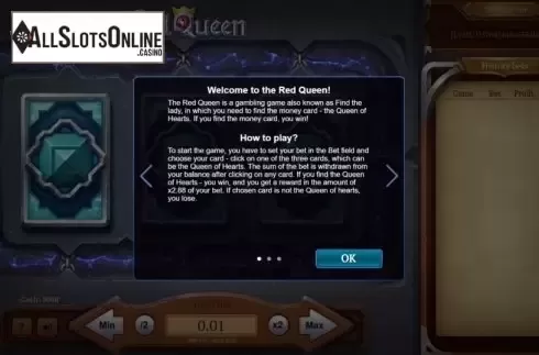 info 1. Red Queen from Evoplay Entertainment