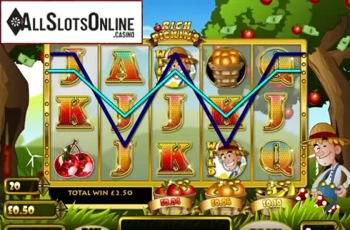 Screen7. Rich Pickin's from Eyecon
