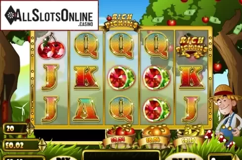 Screen6. Rich Pickin's from Eyecon