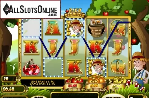 Screen8. Rich Pickin's from Eyecon