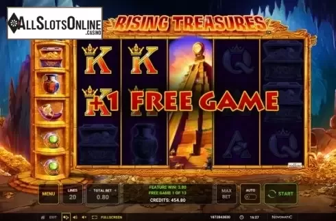 Free Spins 2. Rising Treasures from Greentube