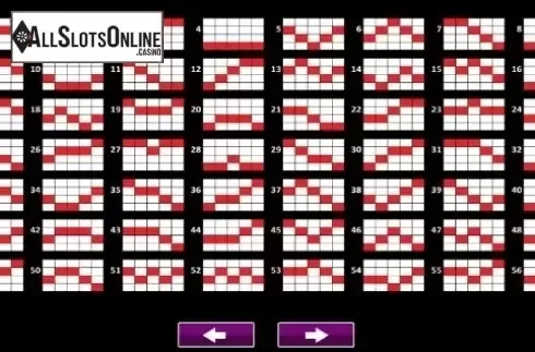 Paytable 5. Royal Lion from High 5 Games