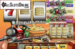 Game Workflow screen. Runaway Train from Saucify