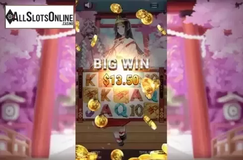 Big Win screen