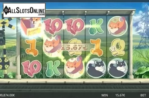 Win screen 2. Shiba Inu from Gamatron