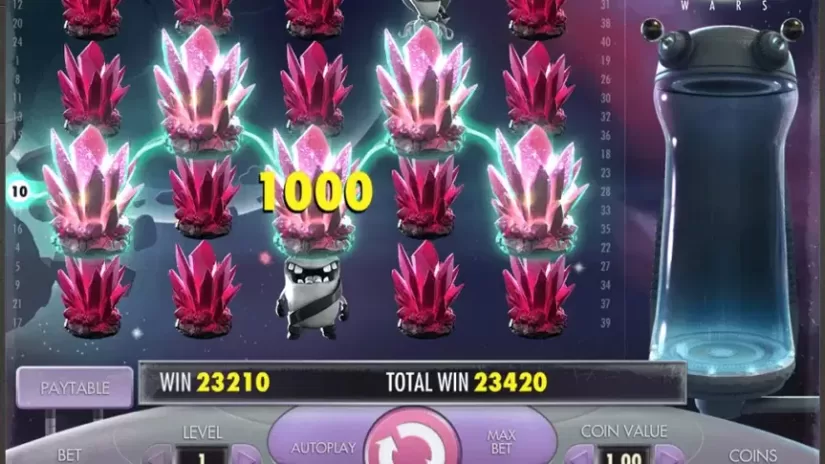 Space Wars slot screenshot 3