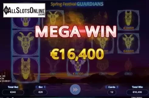 Mega win screen