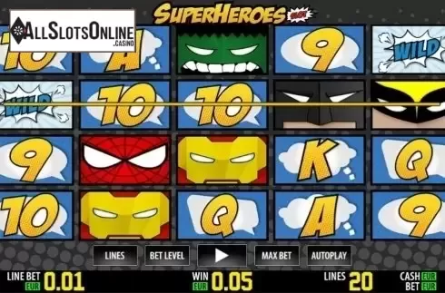 Win. SuperHeroes HD from World Match