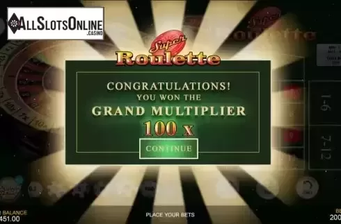 Win screen