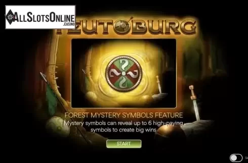 Start Screen. Teutoburg from Spearhead Studios