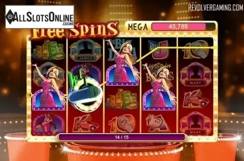 Free spins screen. The Big Deal (Revolver) from Revolver Gaming