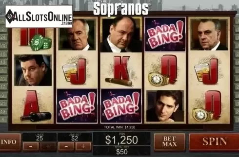 Reels. The Sopranos from Playtech