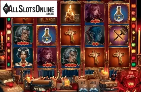 Game Workflow screen. Transylvania from Pragmatic Play