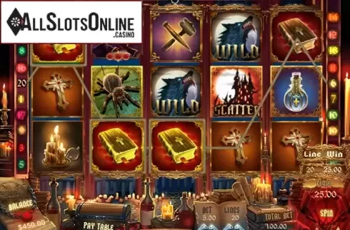 Win Screen. Transylvania from Pragmatic Play