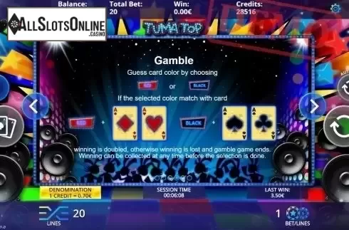 Gamble. Tumatop from DLV