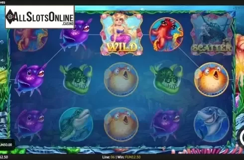Win Screen 1. Under The Waves from 1X2gaming