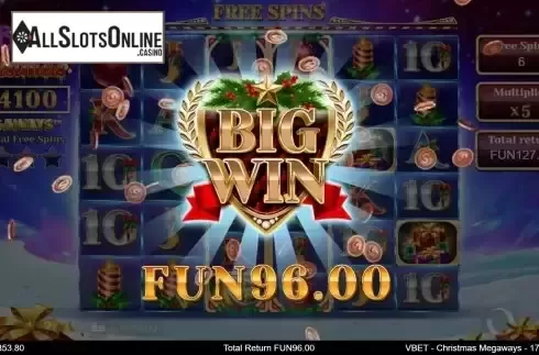Big Win Screen