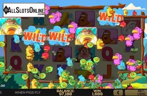 Game workflow 3. When Pigs Fly (High 5 Games) from High 5 Games