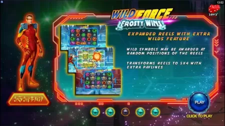 Wild Force Frosty Wins slot screenshot 1