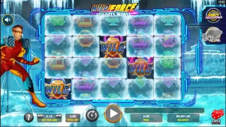 Wild Force Frosty Wins slot screenshot 2