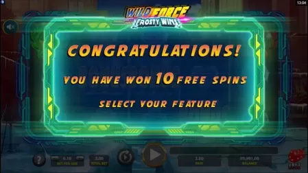 Wild Force Frosty Wins slot screenshot 4