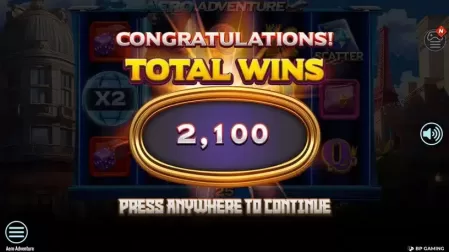 Aero Adventure slot screenshot 4