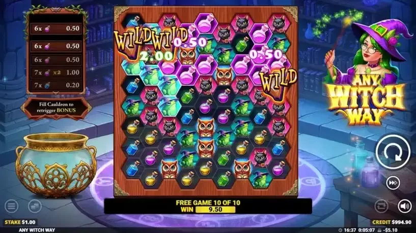 Any Witch Way slot screenshot 