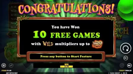 Any Witch Way slot screenshot 3