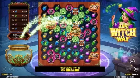 Any Witch Way slot screenshot 4