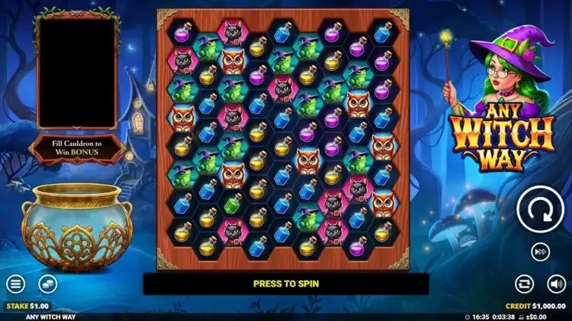 Any Witch Way slot screenshot 