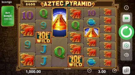 Aztec Pyramid Megaways slot screenshot 1