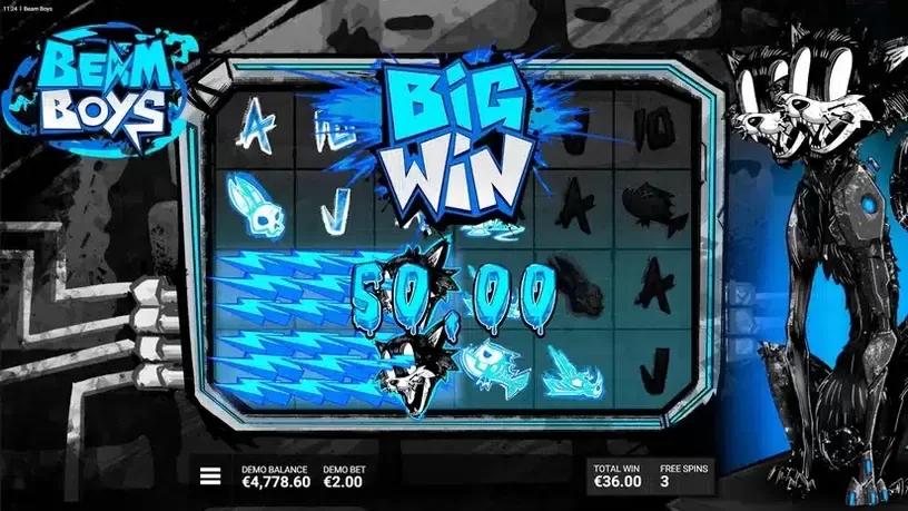 Beam Boys slot screenshot 4