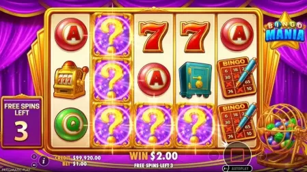 Bingo Mania slot screenshot 4